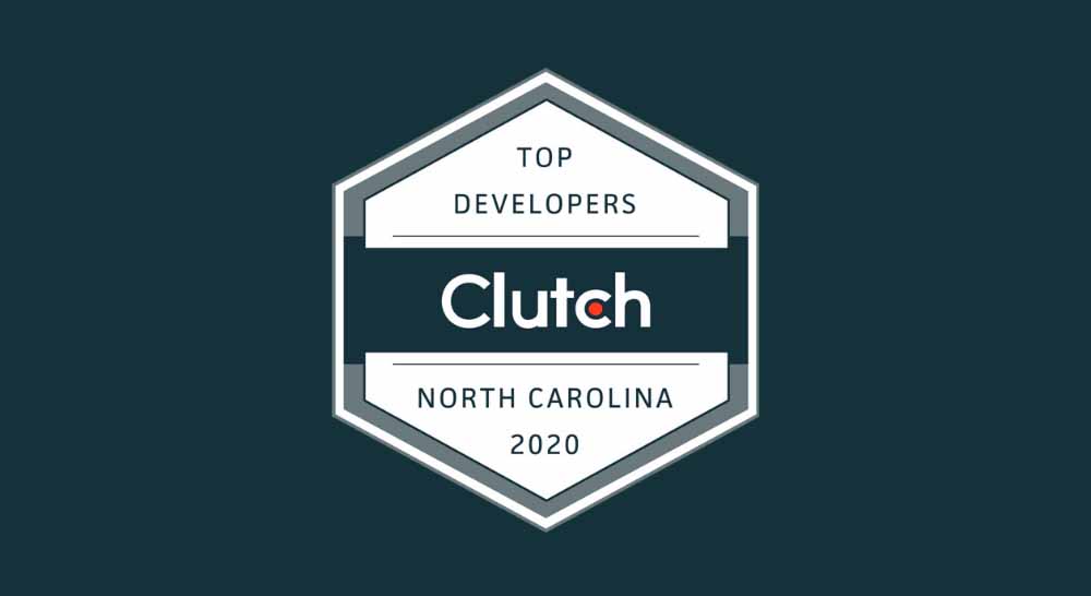 Kadro Clutch top developers in North Carolina award winner 2020